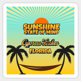 Cypress Lakes Florida - Sunshine State of Mind Sticker